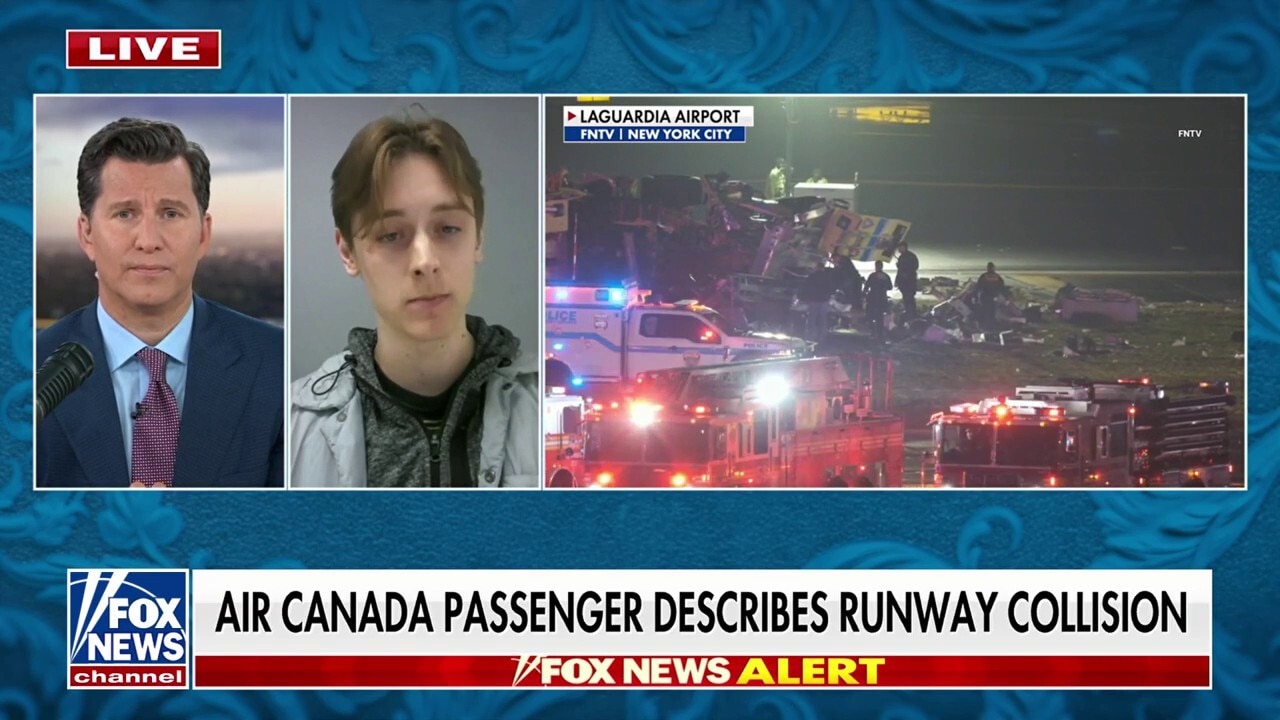 Plane passenger details collision: We didn't know if we were going to make it