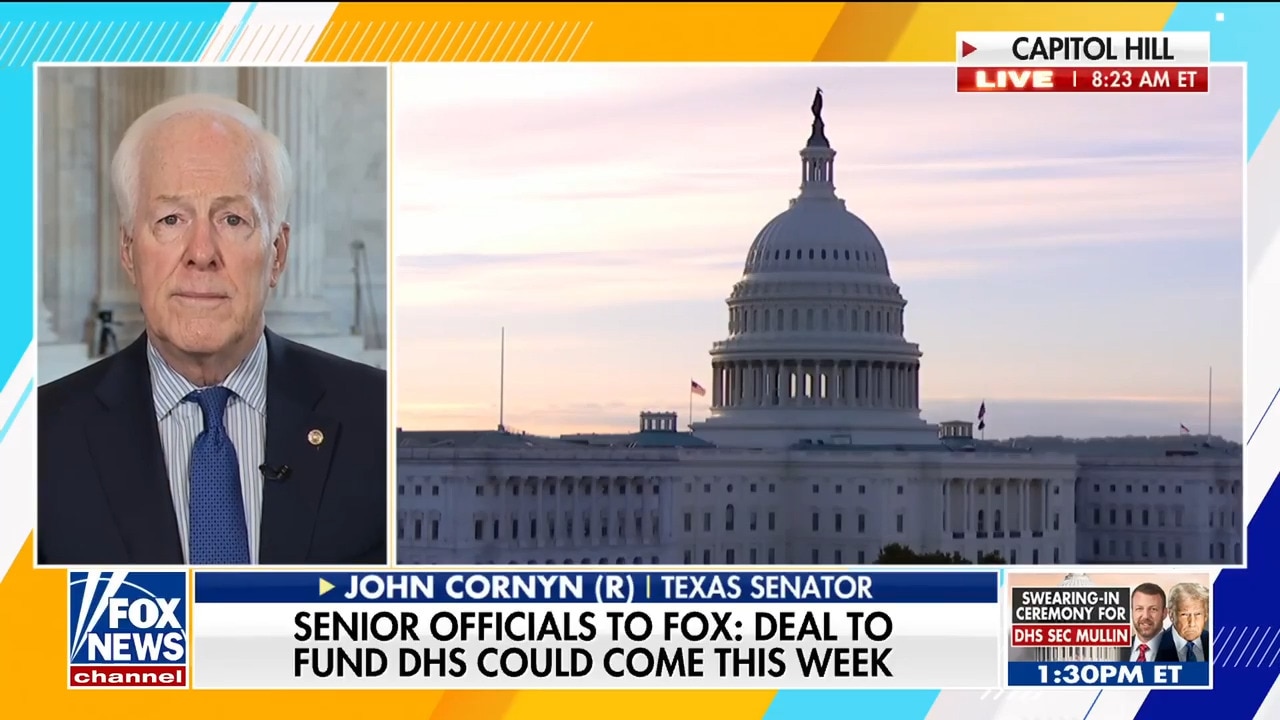 Sen. John Cornyn weighs in on DHS funding fight, calls out Democrats over ‘open border policy’