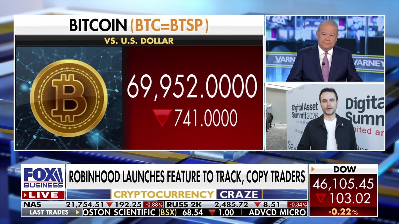 Bitcoin leads trading as Robinhood rolls out a new social feature