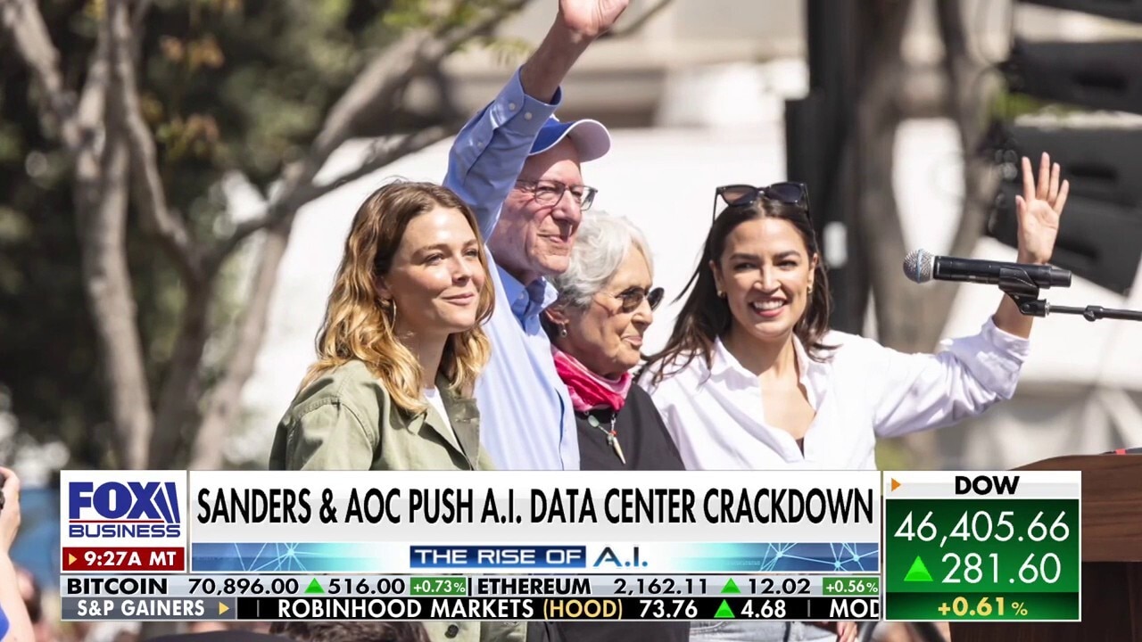 AOC, Sanders ramp up AI regulation fight over data center concerns