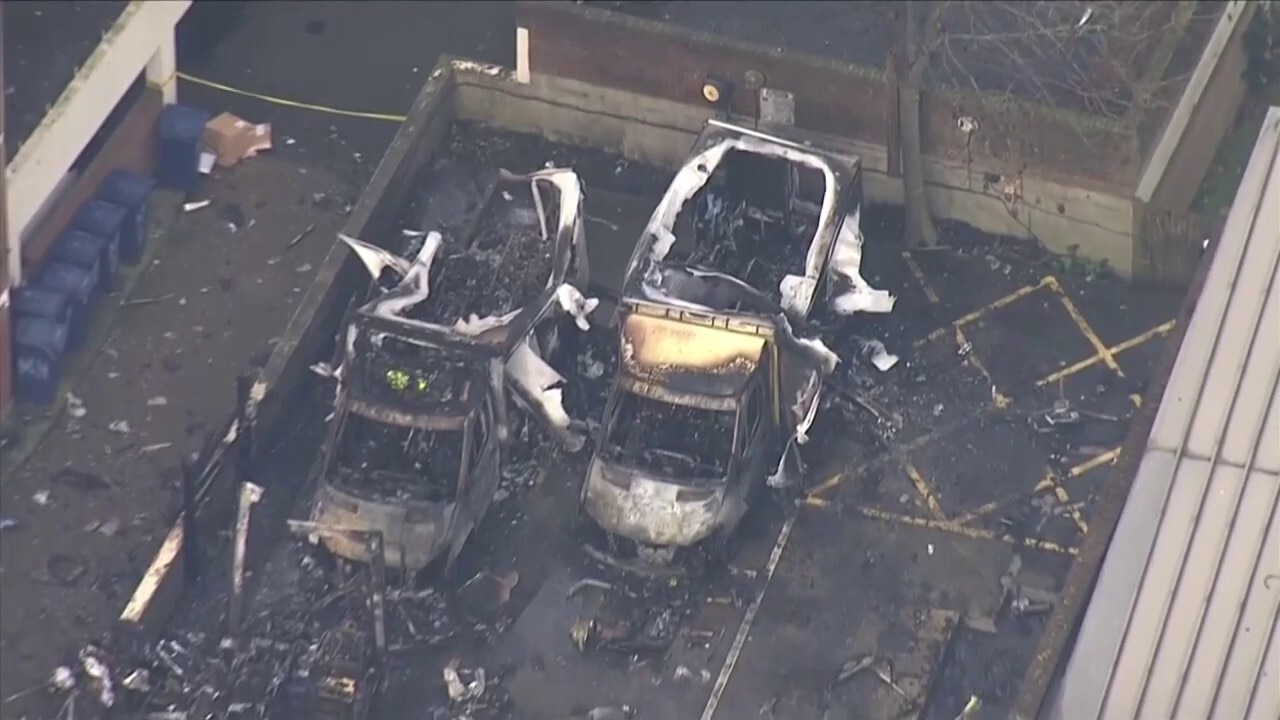 Multiple ambulances set on fire in London during 'antisemitic arson attack,' officials say