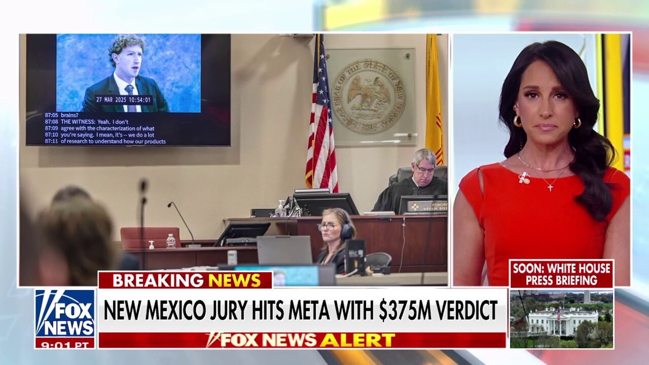Meta hit with $375M verdict; jury says company endangered children online