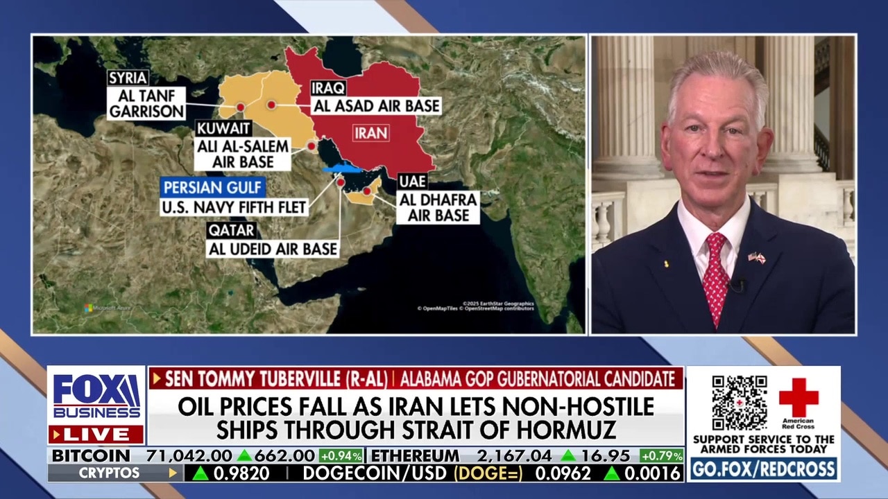 Oil prices fall as Iran allows non-hostile ships through Strait of Hormuz