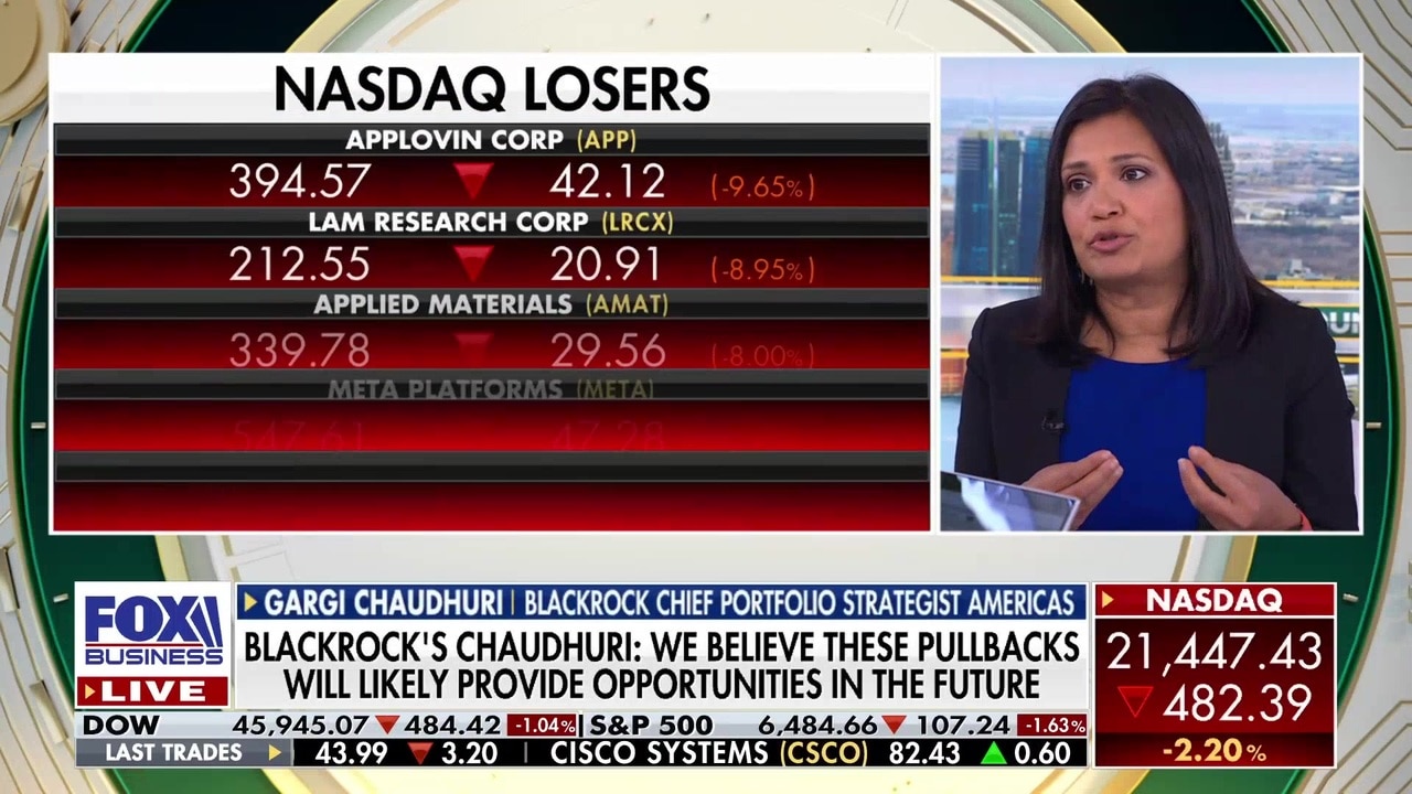 BlackRock strategist: Market pullbacks will likely provide opportunities in the future