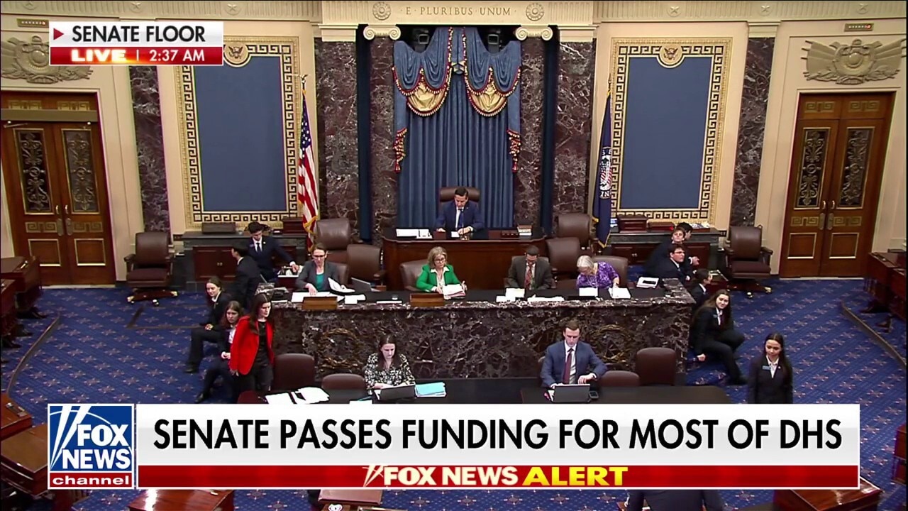 Senate passes funding for most of DHS
