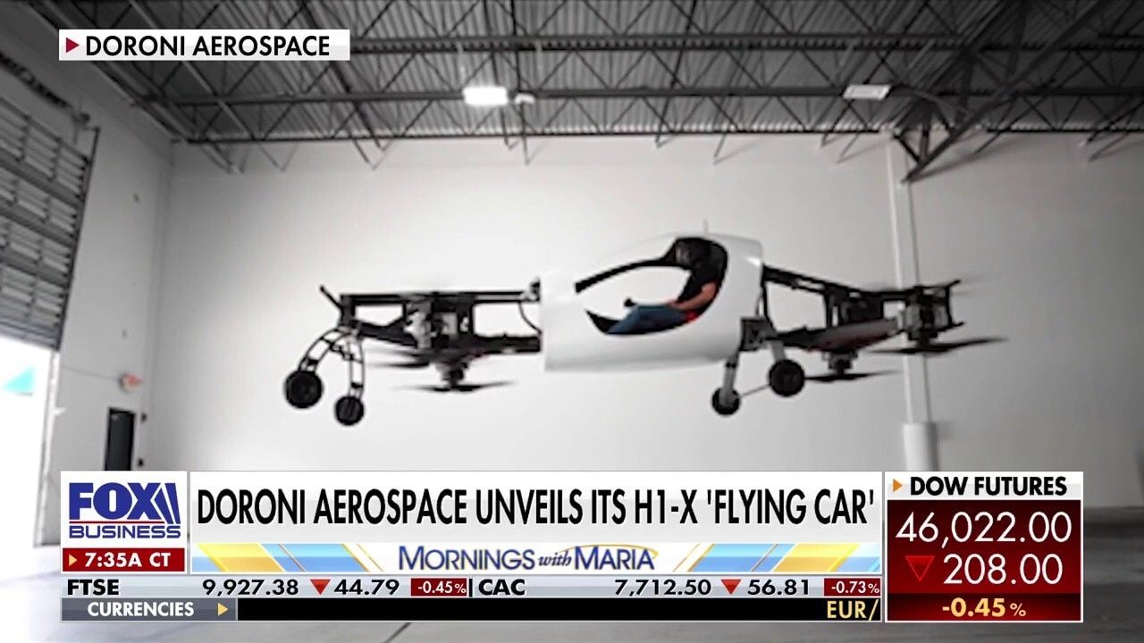 Doroni Aerospace unveils H1-X 'flying car' set to revolutionize personal air travel