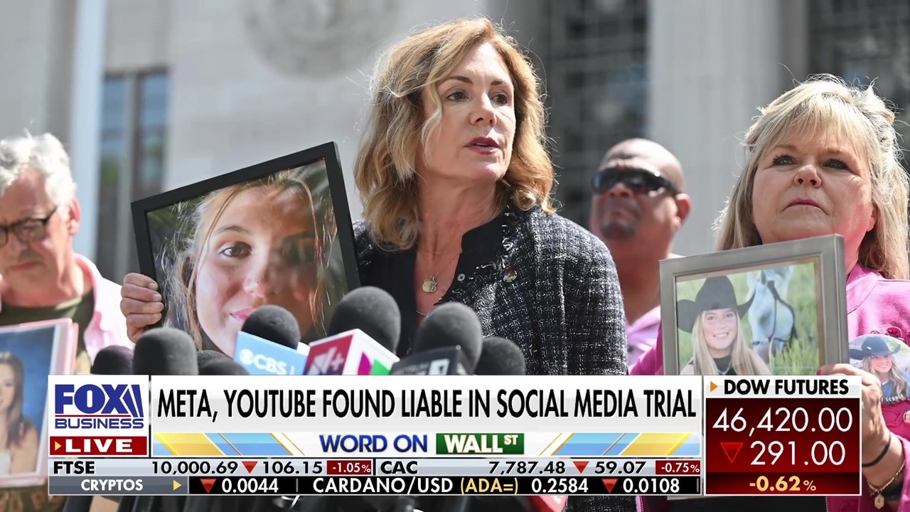 Social Media giants Meta, Google liable for teen harm as oil prices surge over Middle East conflict