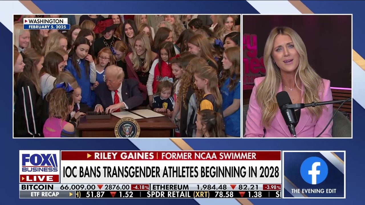 Olympics committee bans men from women’s sports in ‘giant step forward,’ says Riley Gaines