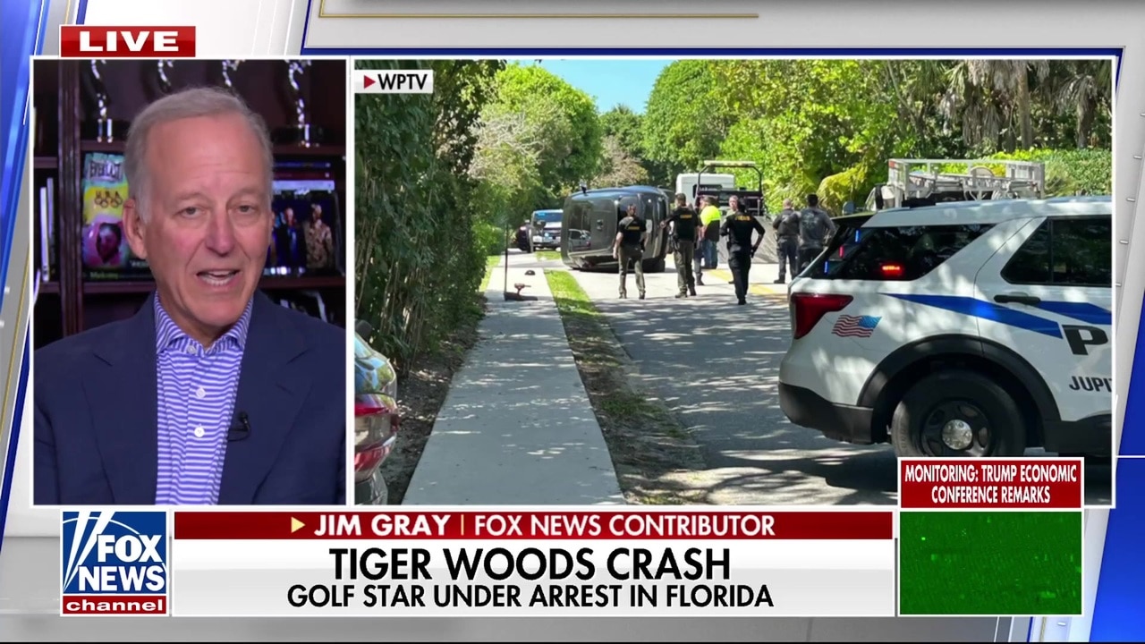 'It's a sad story that continues to be a sad story': Jim Gray on Tiger Woods’ car crash