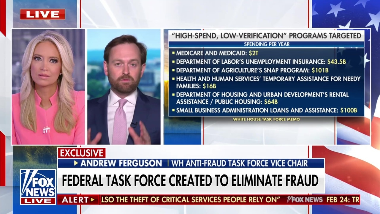 Trump launches anti-fraud task force to tackle government waste