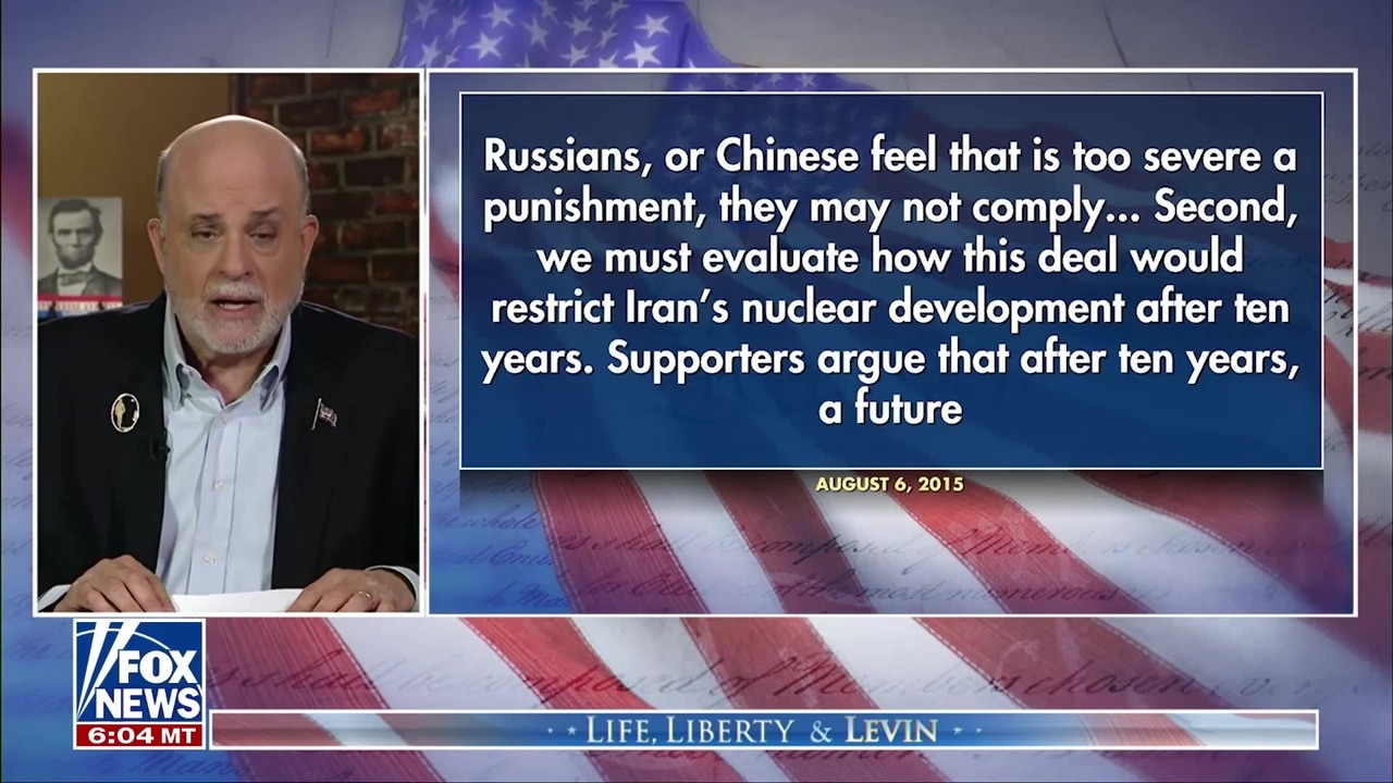 Mark Levin: Democrats and media are not thinking this through