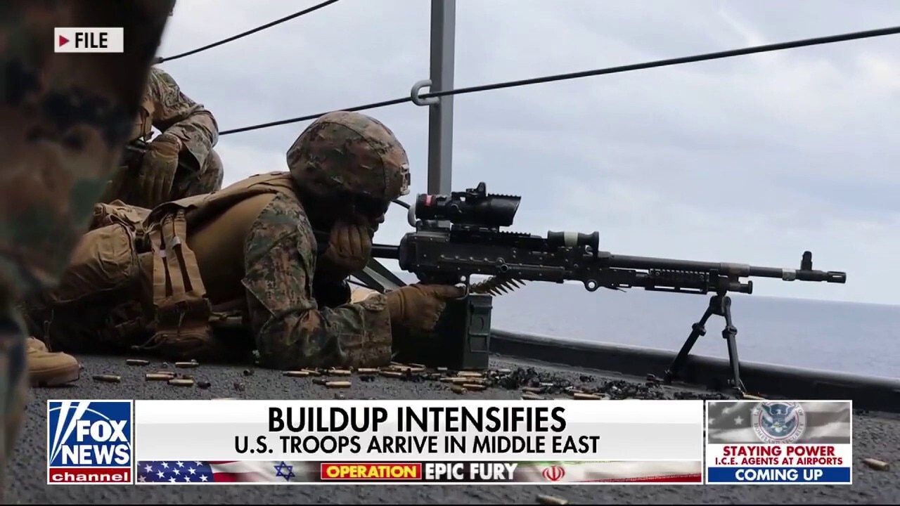 US troop buildup ramps up in Middle East