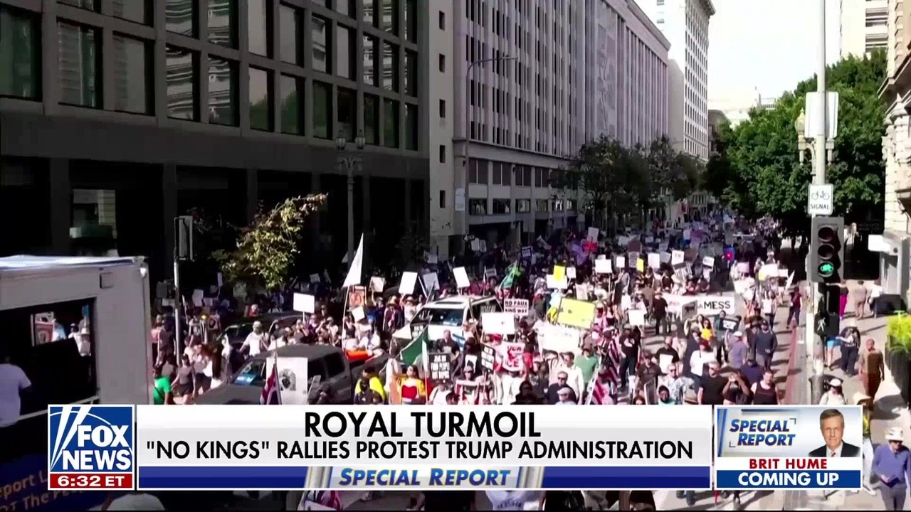 74 people arrested after chaos erupts at LA ‘No Kings’ rally