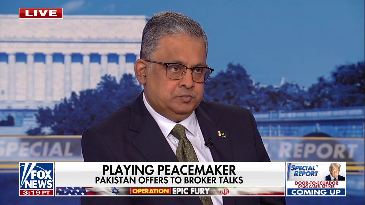 Pakistan ambassador ‘mindful’ Iran peace talks won’t be easy