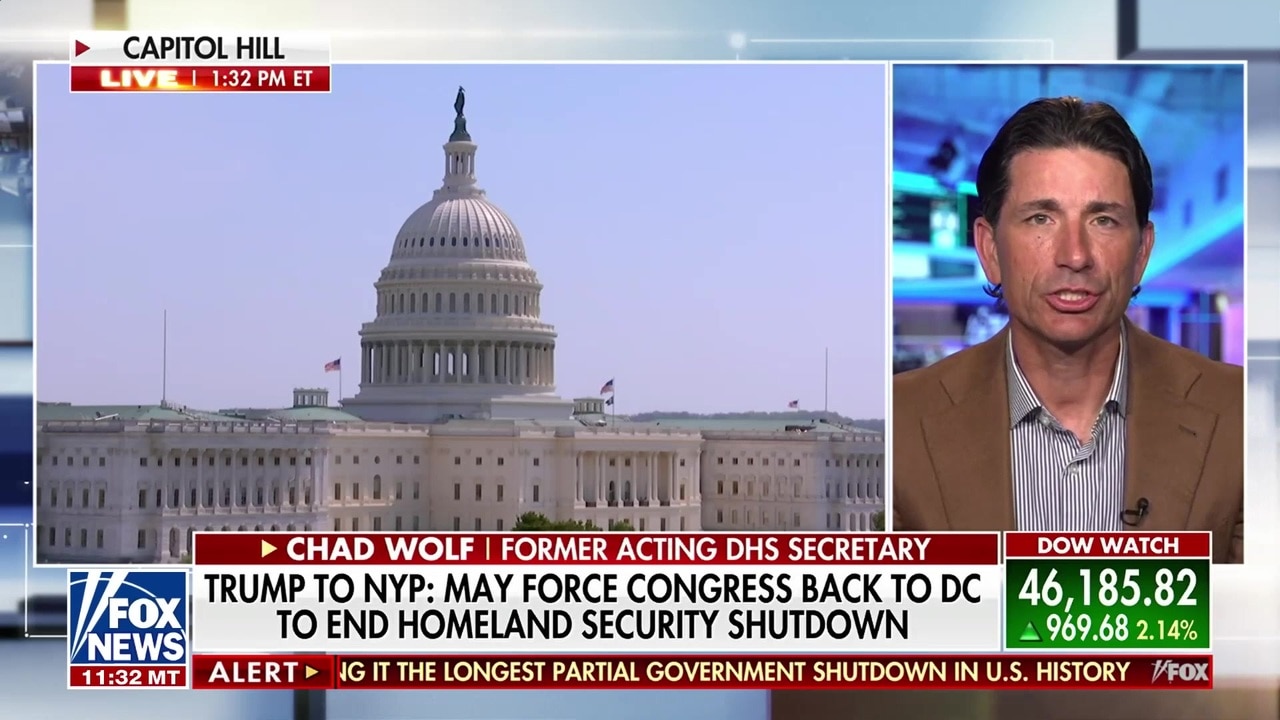 It's hard to imagine why DHS is shutdown during a time like this, ex-acting secretary says