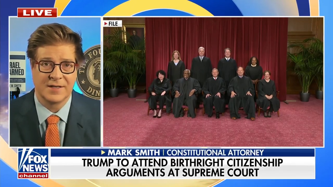 Constitutional attorney Mark Smith discusses birthright citizenship challenge at Supreme Court