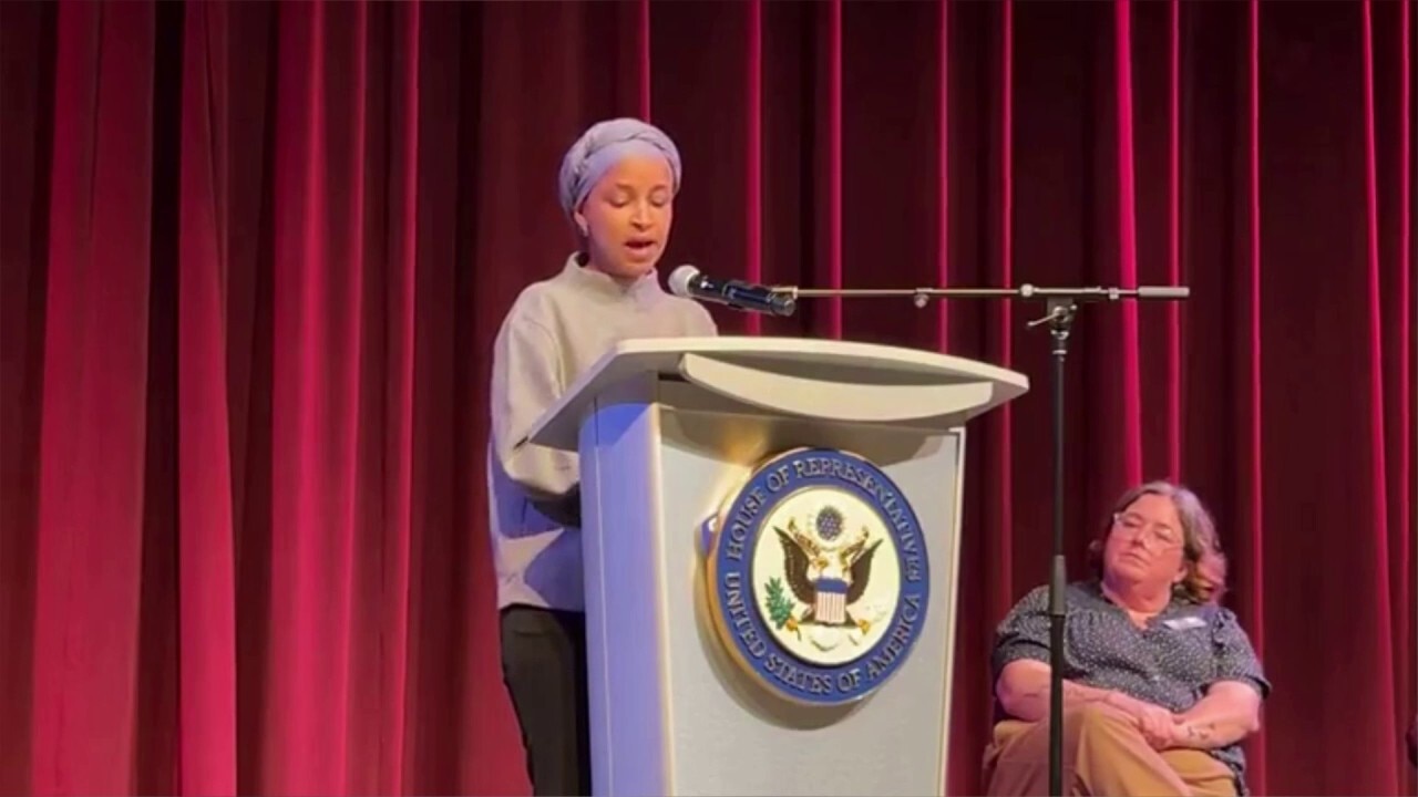 Ilhan Omar says Democrats blocked DHS funding over ICE reforms at Minnesota town hall