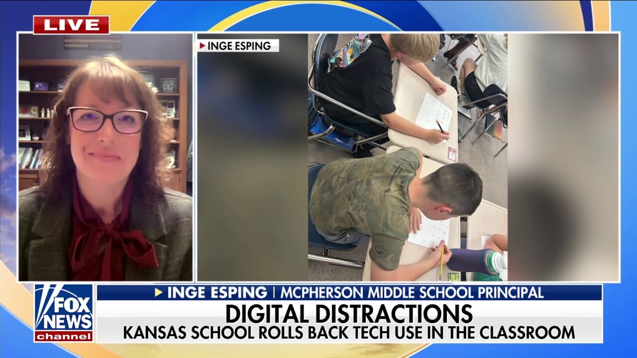 Kansas middle school sees surge in student focus after 'tech-limited' culture shift