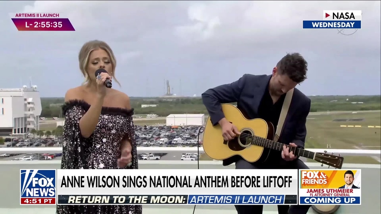 Artemis II liftoff: Singer shares childhood dream of being an astronaut at NASA launch