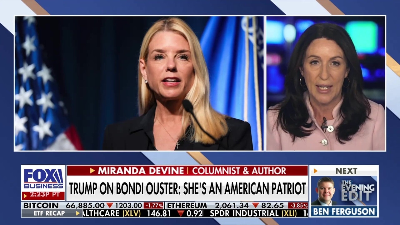 Pam Bondi 'never recovered' from these early mistakes, Miranda Devine says