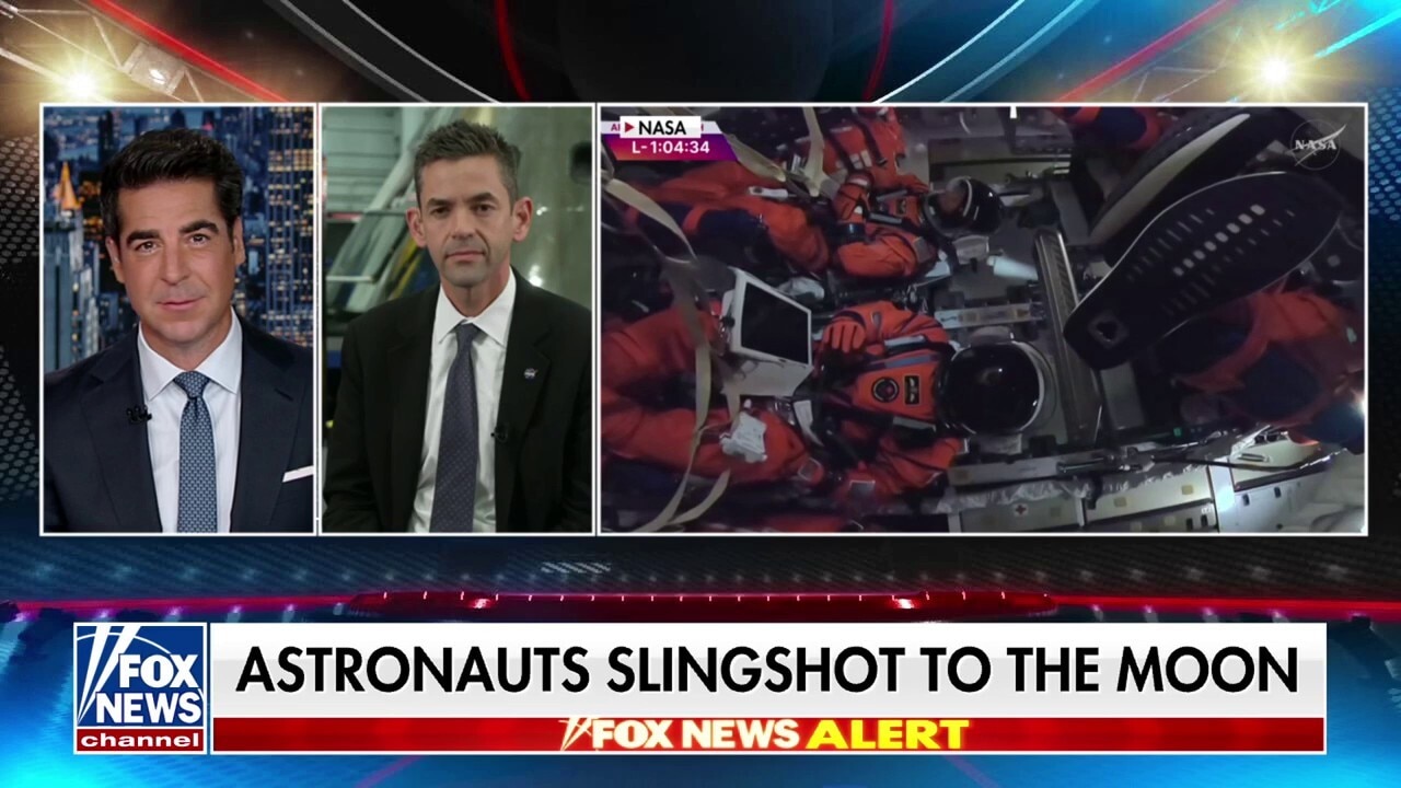 Astronauts slingshot to the moon on historic mission after space toilet fix