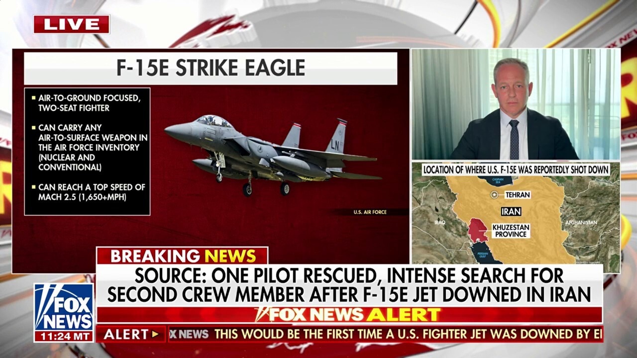 Former Pentagon official on US fighter jet downed in Iran