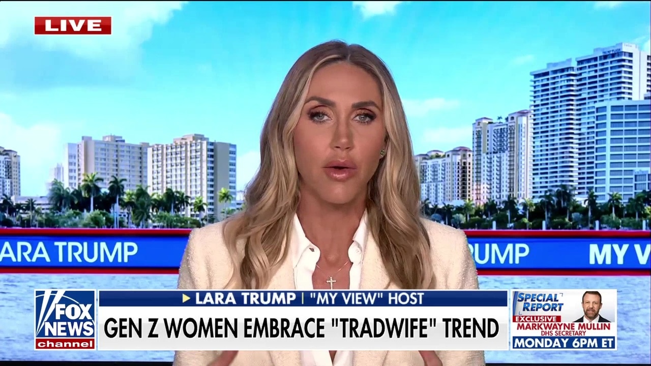 Gen Z women are embracing the 'tradwife' trend, study finds