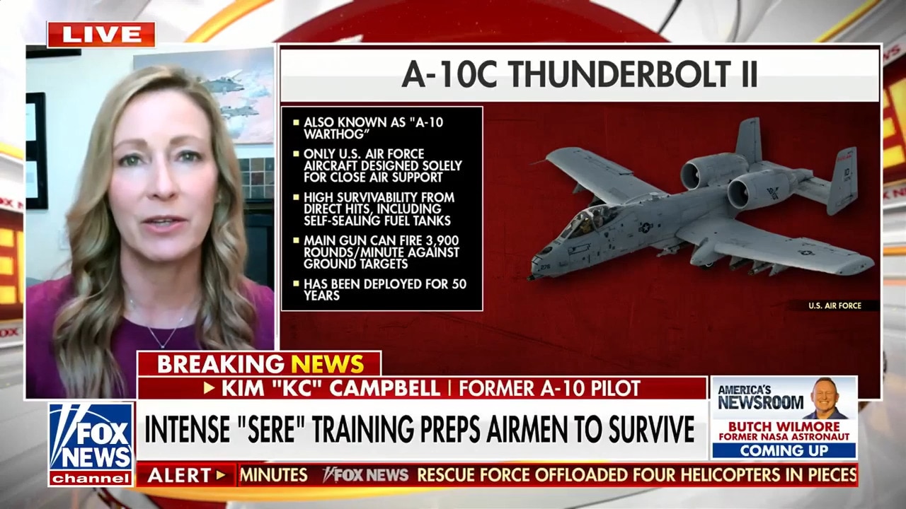 Former A-10 pilot recounts being hit over Baghdad, credits training for survival