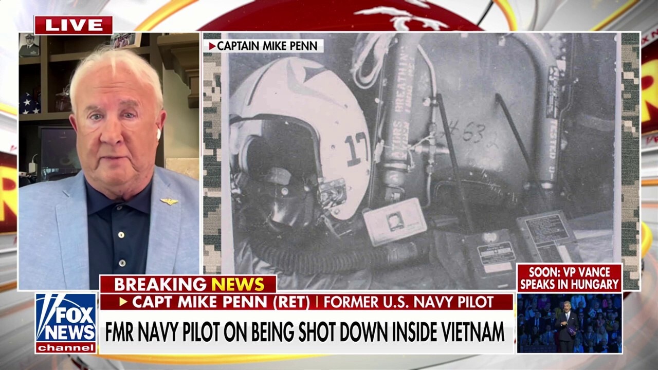 Former Navy pilot details ‘incredibly violent’ experience being shot down in Vietnam