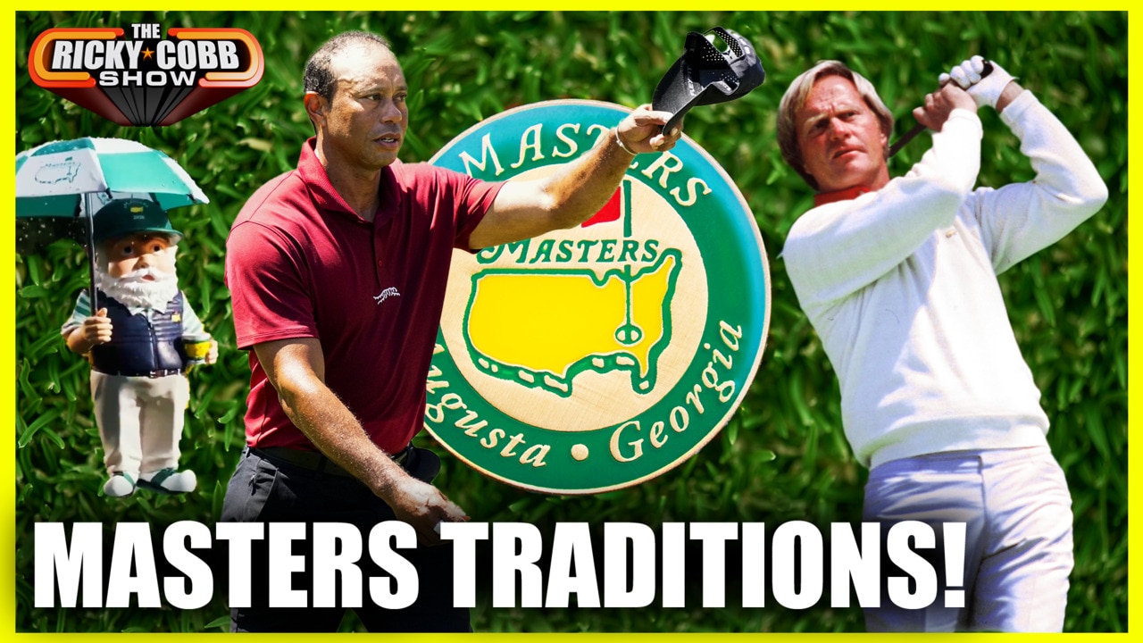 Only At The Masters: Gnomes, Tiger Updates, And Other Traditions | The Ricky Cobb Show