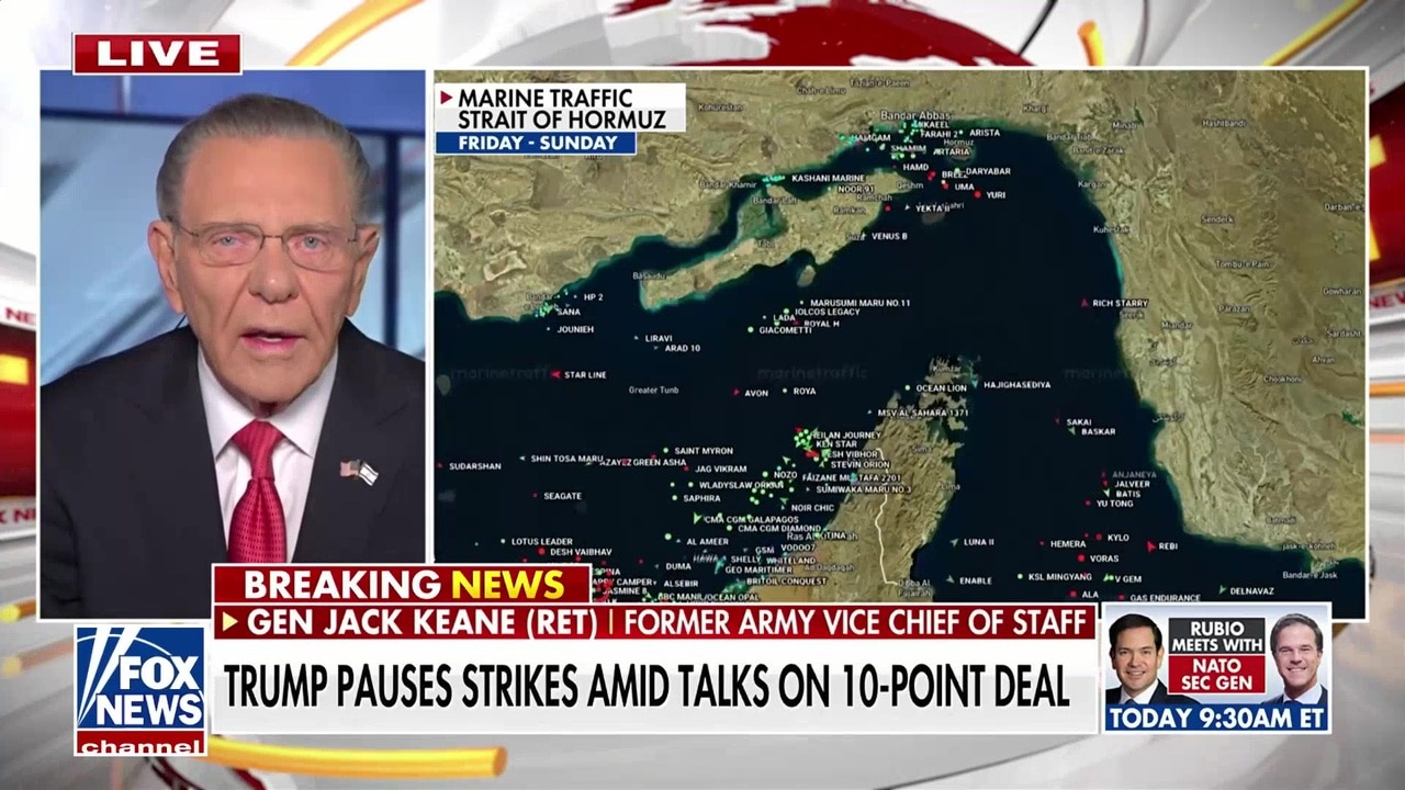 Gen. Jack Keane breaks down Iran's 10-point peace proposal amid ceasefire