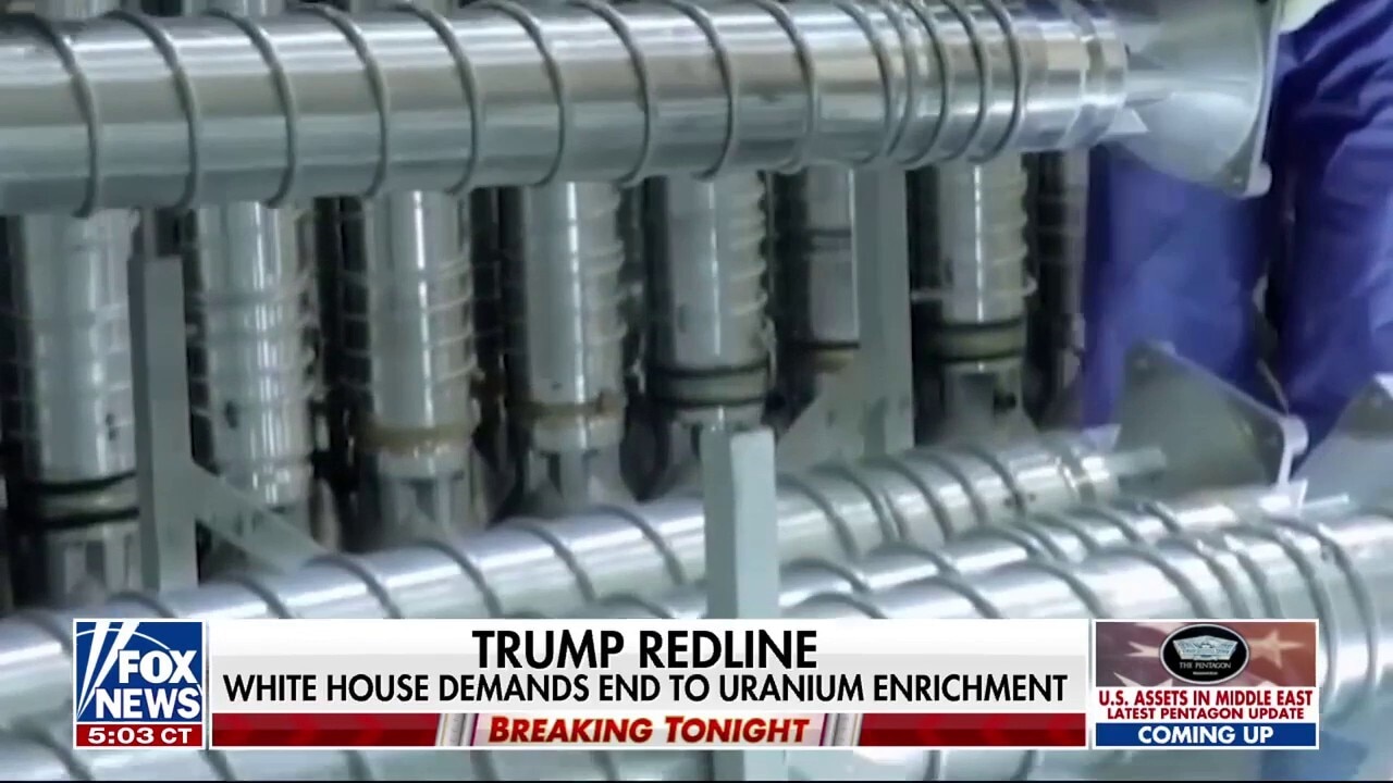 White House demands end to uranium enrichment amid talks with Iran