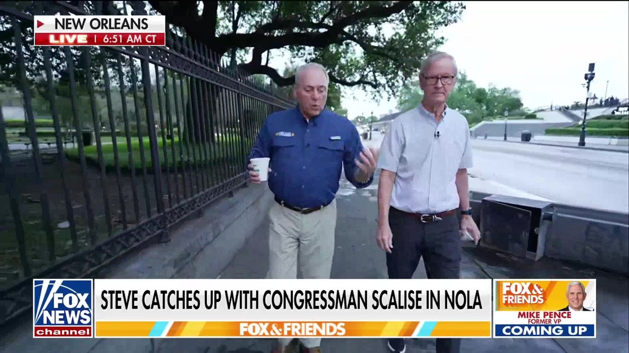 Steve Doocy catches up with Rep Steve Scalise in NOLA on energy concerns