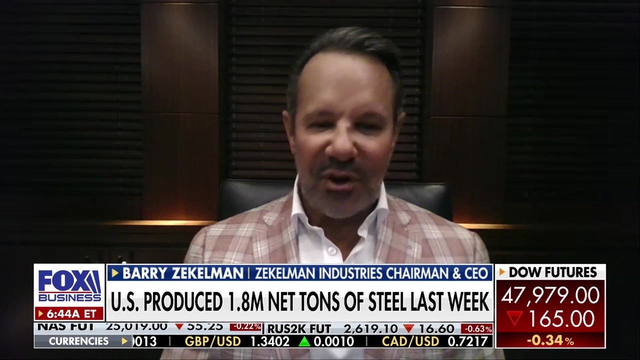 Trump’s tariffs power steel revival after China ‘was able to decimate this industry,’ CEO says