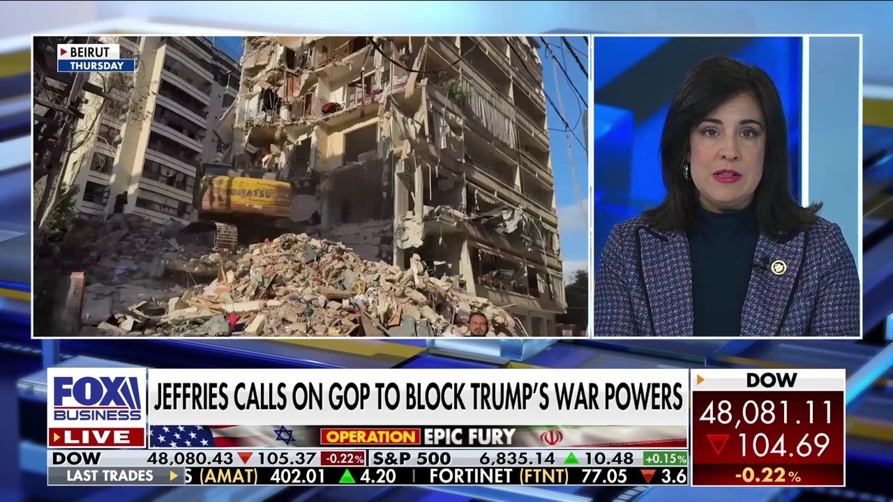 Democrats are undermining Trump by pushing war powers resolution, congresswoman says