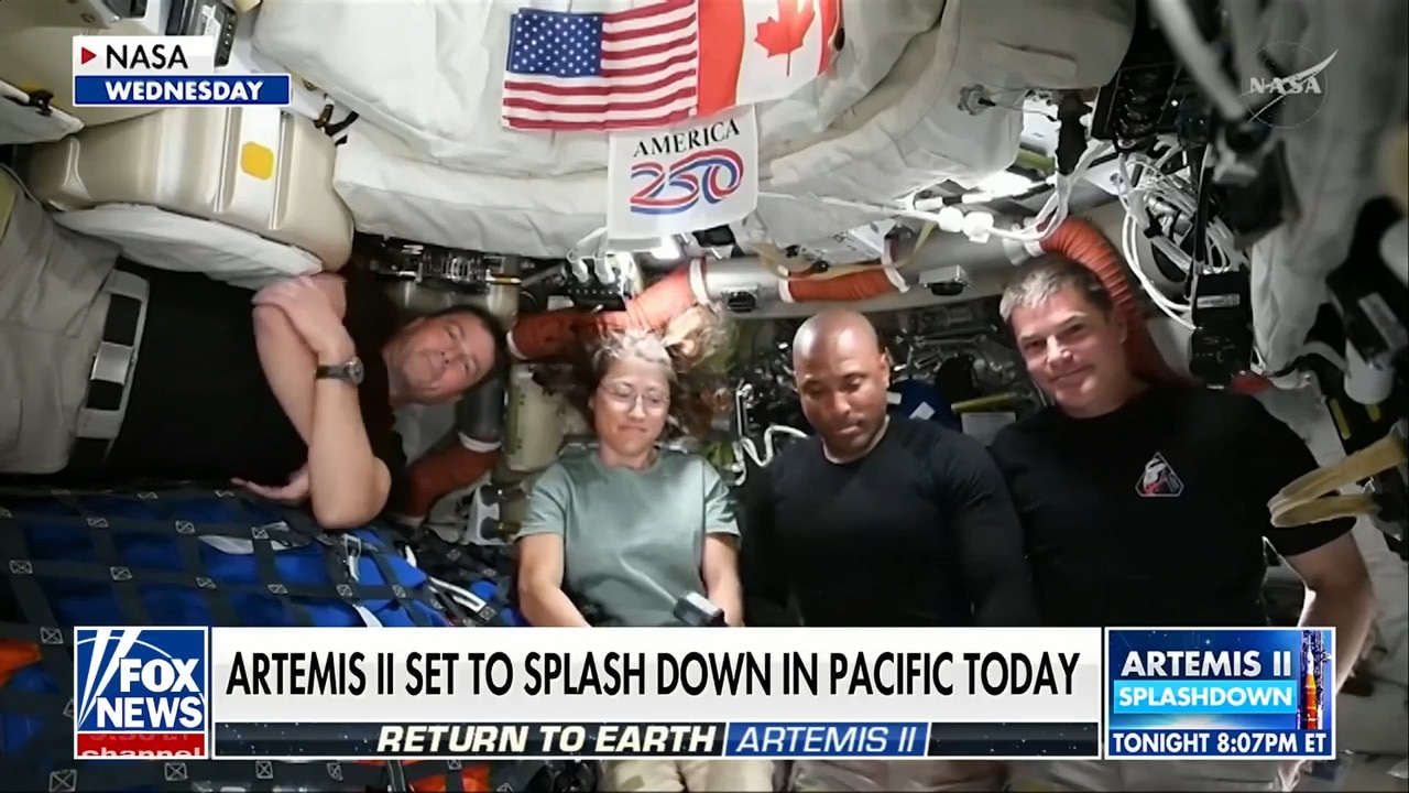 Artemis II crew returns home after 10-day mission