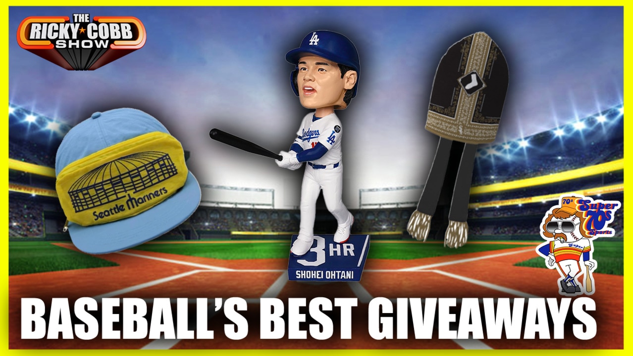 MLB Giveaways Are OUT OF CONTROL: Ohtani, Ichiro Statue & Bobby V Disguise | The Ricky Cobb Show