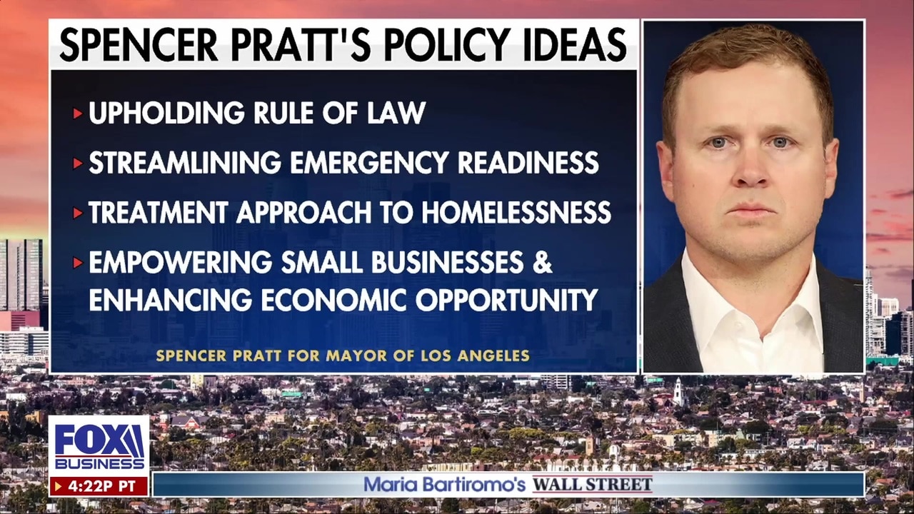 Spencer Pratt cites the plight of LA’s homeless as a reason he ran for mayor