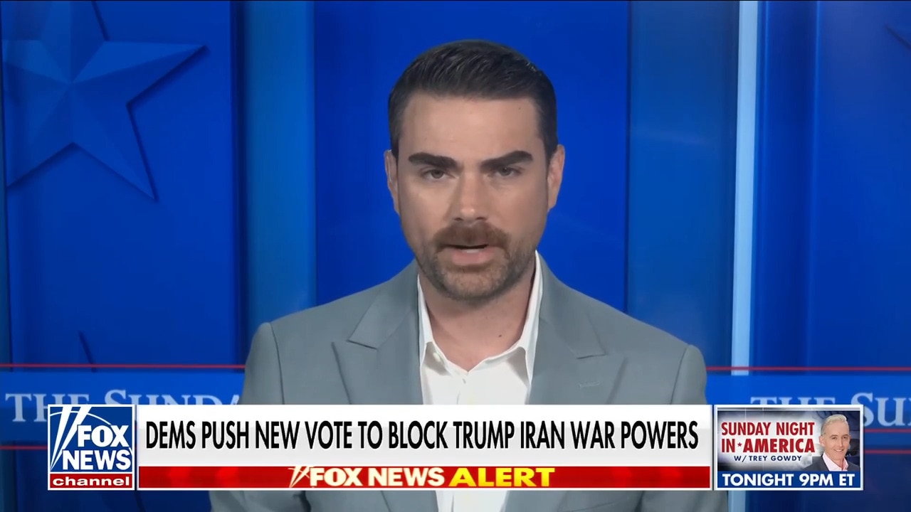 Ben Shapiro dismisses concern about Congress limiting Trump's action in Iran
