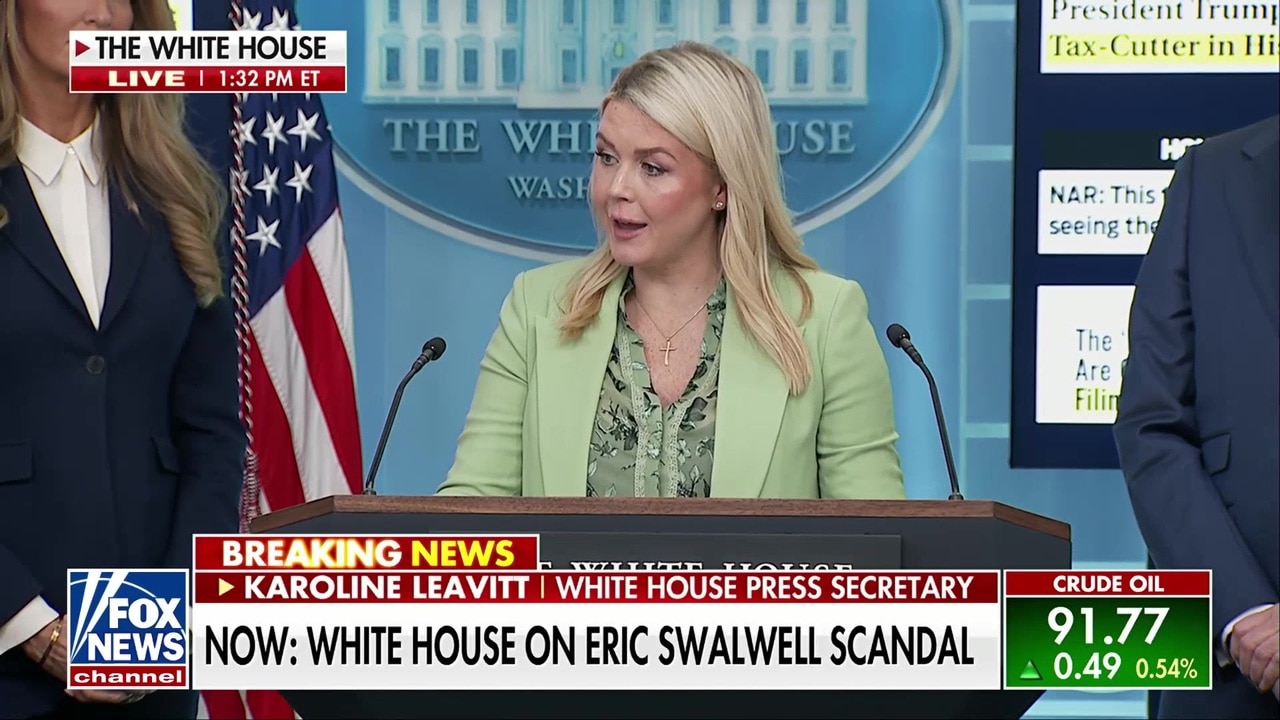 White House slams Swalwell amid 'despicable' sexual misconduct allegations