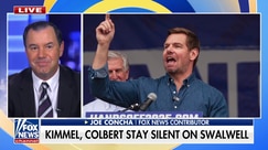 Kimmel, Colbert remain silent on Swalwell allegations