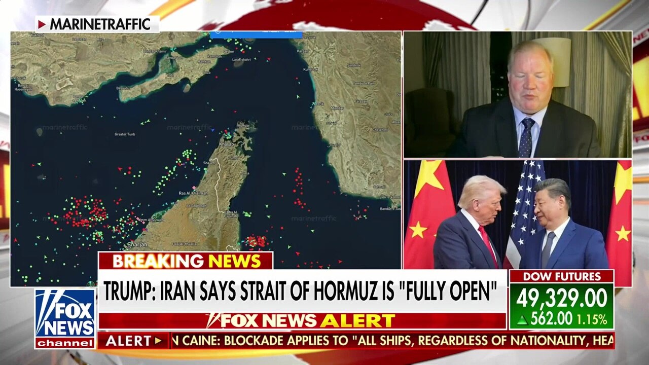 Watch Trump responds to Iran opening the Strait of Hormuz - FNC | FOX One