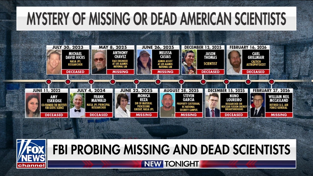 FBI probes mystery of missing American scientists and national security concerns
