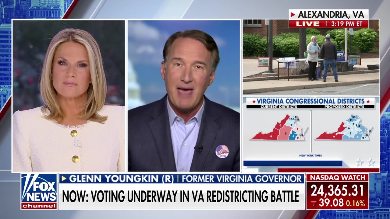 Former Virginia governor condemns Dem redistricting plan as ‘illegal power grab’