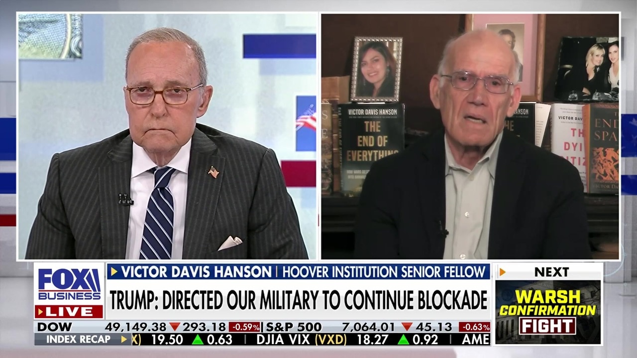 Iran is afraid it won't 'survive the economic damage,' says Victor Davis Hanson