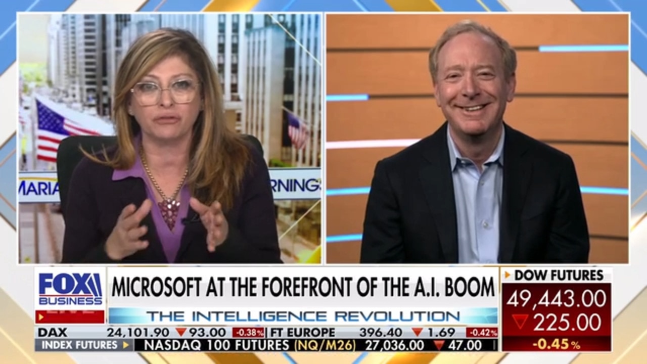 Microsoft's Brad Smith details AI's transformative role in key industries
