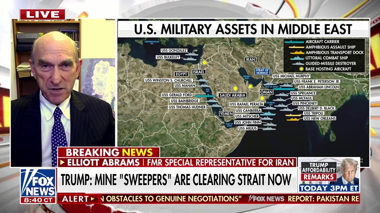 Trump weighs in on Iran's internal power struggle and Strait of Hormuz control