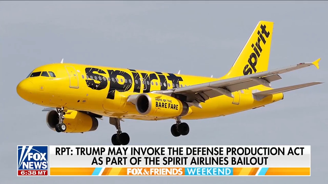 Trump administration may use wartime act to save Spirit Airlines