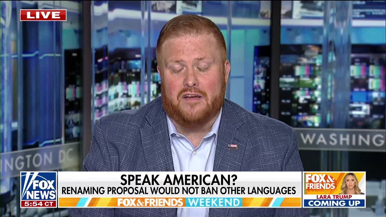 Op-ed author Rob Lockwood advocates for renaming US official language to 'American'