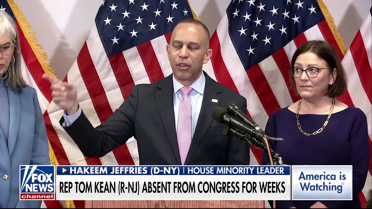 New Jersey congressman absent for weeks